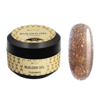 Гел за изграждане- F.O.X Builder gel Flashback 004, 15 ml