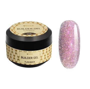 Гел за изграждане- F.O.X Builder gel Flashback 005, 15 ml