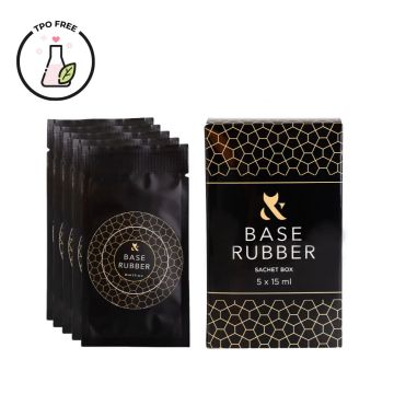 F.O.X Sachet Base Rubber - 5 x 15 ml