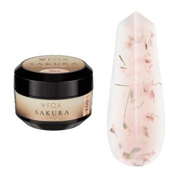  Изграждащ гел F.O.X Builder gel Sakura 003, 15 ml