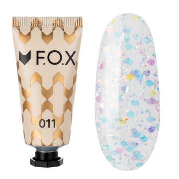 Поли гел F.O.X Nano Poly Gel 011 (туба), 15ml