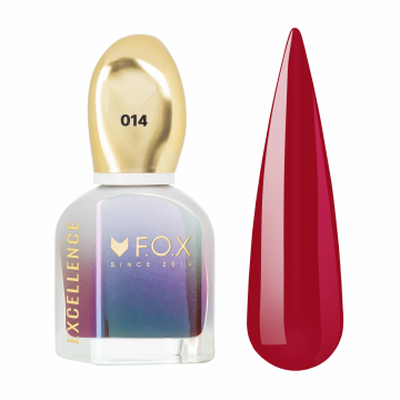 F.O.X Nail Polish - Класически лак за нокти 014, 12 ml