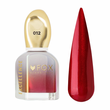 F.O.X Nail Polish - Класически лак за нокти 012, 12 ml