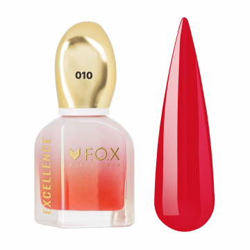 F.O.X Nail Polish - Класически лак за нокти 010, 12 ml