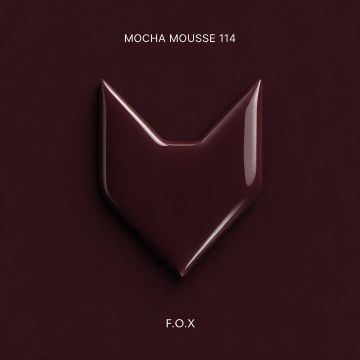 F.O.X Гел лак Mocha Mousse 114, 9 ml