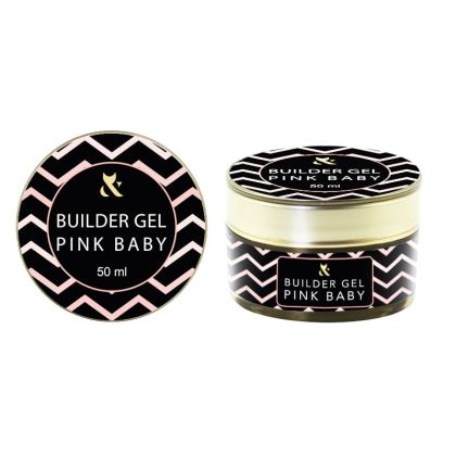 Еднофазен гел за изграждане F.O.X Builder Gel Pink Baby