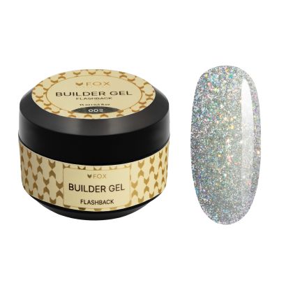 Гел за изграждане- F.O.X Builder gel Flashback 002, 15 ml