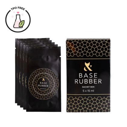 F.O.X Sachet Base Rubber - 5 x 15 ml