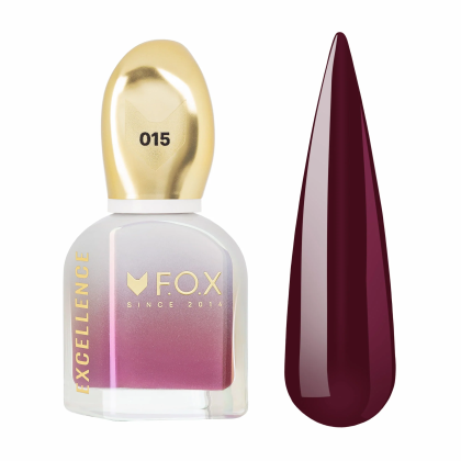 F.O.X Nail Polish - Класически лак за нокти 015, 12 ml