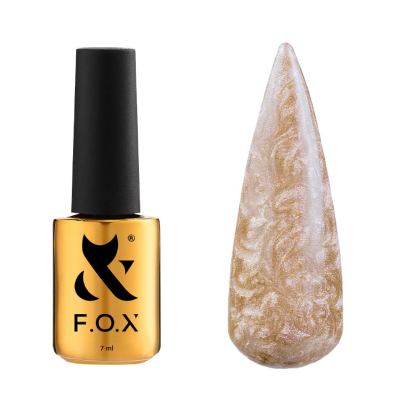 F.O.X gel-polish gold Aurora 001, 7 ml