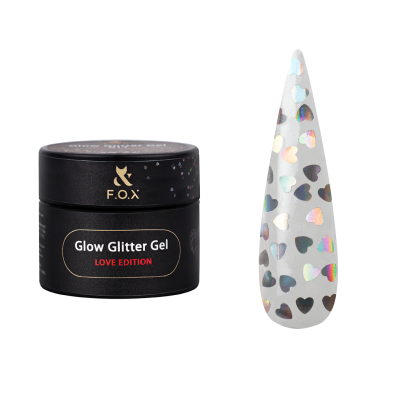 F.O.X Glow Glitter Gel Love Edition 014, 5 ml