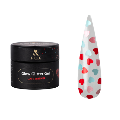 F.O.X Glow Glitter Gel Love Edition 015, 5 ml