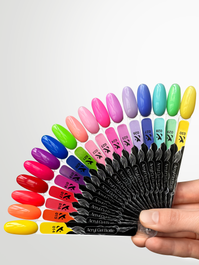 F.O.X Acryl gel Bottle колекция  17бр.