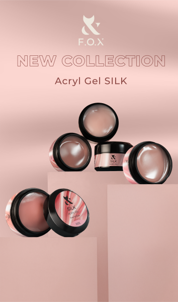 F.O.X Acryl gel Silk 002, 15 ml