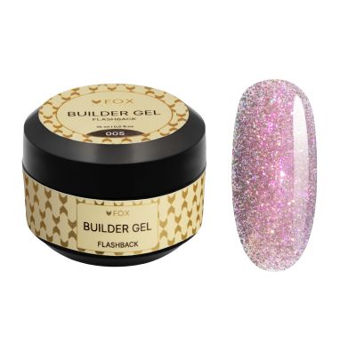 Гел за изграждане- F.O.X Builder gel Flashback 005, 15 ml