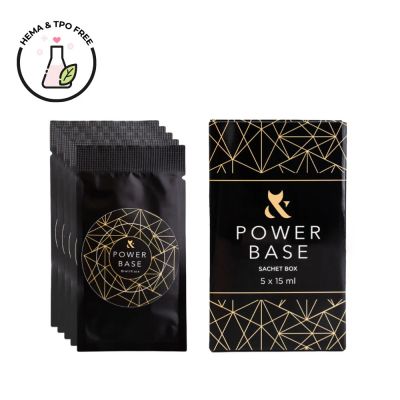 F.O.X Base Power Sachet Box - 5 x 15 ml
