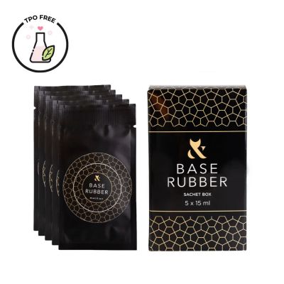 F.O.X Sachet Base Rubber - 5 x 15 ml