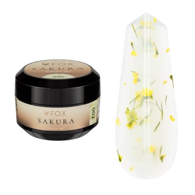 Изграждащ гел F.O.X Builder gel Sakura 002, 15 ml