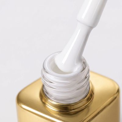 Гел лак F.O.X gel-polish Ultra White, с Кератин 9ml