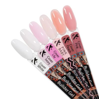 Гел за изграждане F.O.X Builder Gel Cover Lily