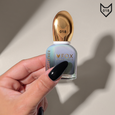F.O.X Nail Polish - Класически лак за нокти 018, 12 ml