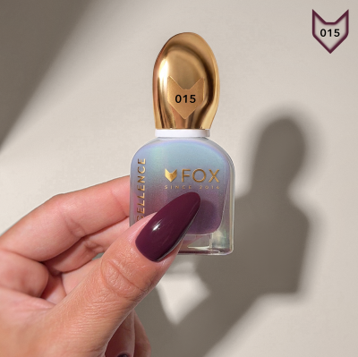 F.O.X Nail Polish - Класически лак за нокти 015, 12 ml